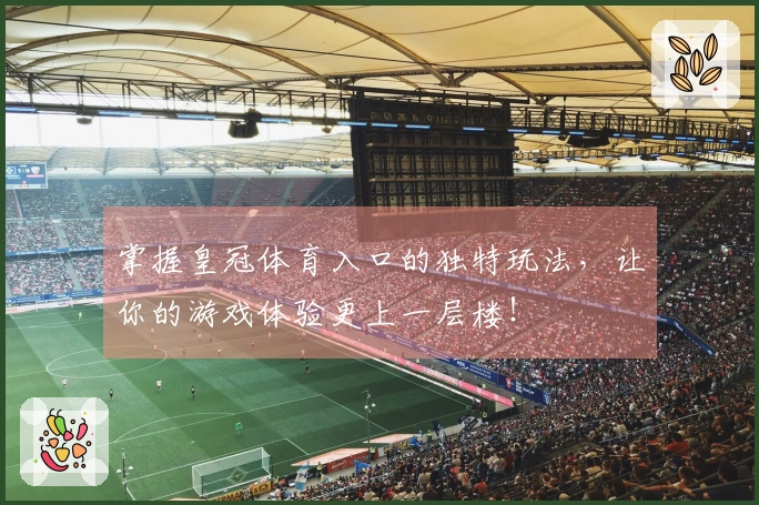 掌握皇冠体育入口的独特玩法，让你的游戏体验更上一层楼！